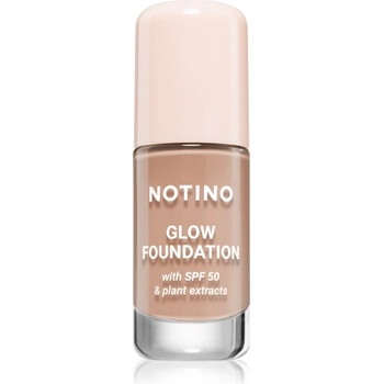 Notino Glow Foundation With SPF 50 & Plant Extracts озаряващ фон дьо тен SPF 50 01 Medium Deep Cool 30ml