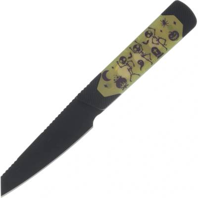 Kizer Hallow CPM 10V Black Coating,Aluminum & GID G10 1123HW1