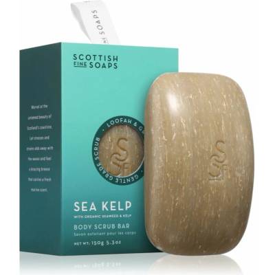 Scottish Fine Soaps exfoliačné telové mydlo sea kelp 150 g