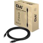 Club 3D Кабел Club 3D - CAC-1164 (Mini DisplayPort 1.4, 8K60Hz, 34 AWG, 2m, M/M, 32.4Gbps, DSC) (CAC-1164)
