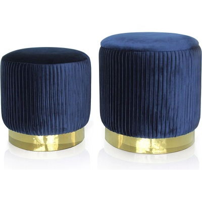 Set taburetů ARYA 2 kusy - Navy