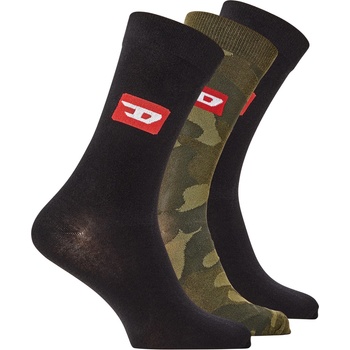 Diesel Diesel 3pk-Cm Clzn Sn99 - Camouflge Blk