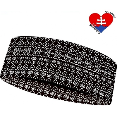 Sportcool Active 7707 dvojvrstvová čierna/biela