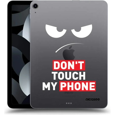 Picasee silikónový prehľadný obal Apple iPad Air 5 10.9 2022 Angry Eyes Transparent