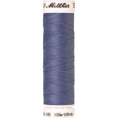 Nitě SERALON 100m na univerzální šití, polyester AMANN Mettler - více barev 6677: 1466 pastelová modrá