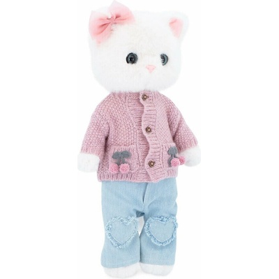Orange Toys Lucky Kitty Sophie Knitted Cherries
