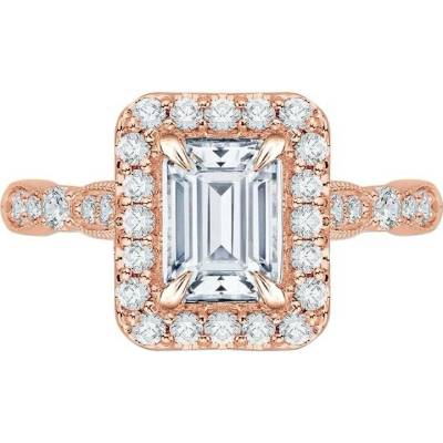 Eppi Zásnubní prsten s emerald diamantem Bina RE37899
