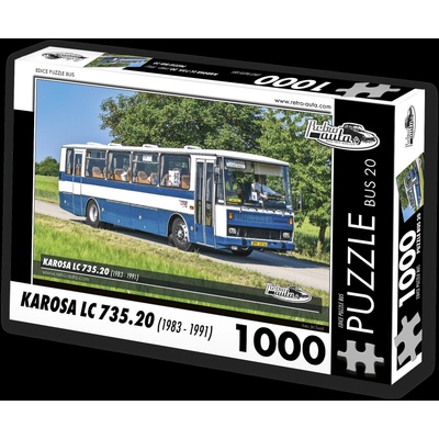 Retro cars - Puzzle BUS - KAROSA LC 735.20 (1983 - 1997) - 1 000 piese