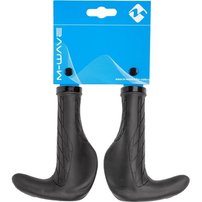M-Wave Грипове за кормило M-wave Cloud Ergo Max Fix Be Fahrradgriffe Bike grips - Black - размер 140 mm (860-4636-0111)