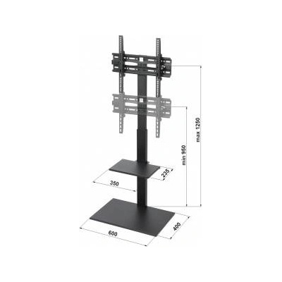 Brateck Bracket for tv or monitor brateck-fs22-44tp