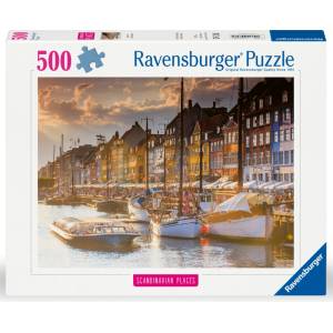 Ravensburger Puzzle Sunset In Copenhagen 500p (12000846)