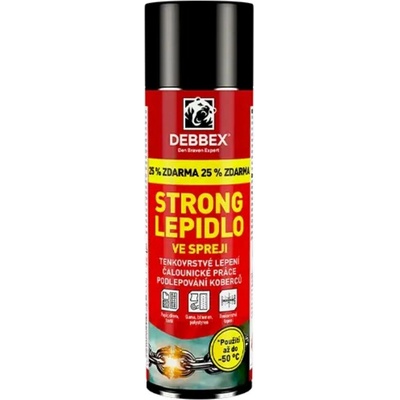DEBBEX STRONG Lepidlo ve spreji 500 ml