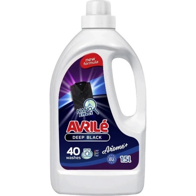 Avrilé Deep Black prací gel na čierne prádlo 40 PD 1,5 l