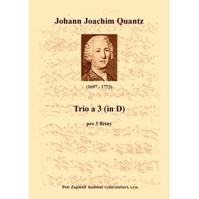 Quantz Johann Joachim Sonata a 3 in D