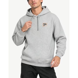 PUMA Downtown Graphic Hoodie Gray - magazinko