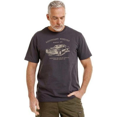 Bushman tričko Addo dark grey