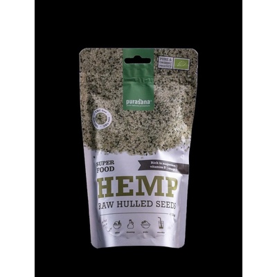 Purasana Hulled Hemp Seed Bio 200 g