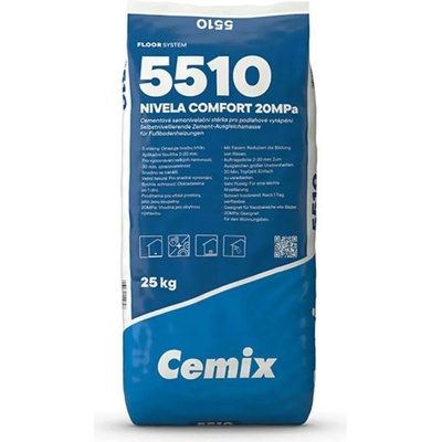 LB Cemix Cemix Stěrka samonivelační s vlákny 20MPa 25kg