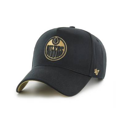 Edmonton Oilers баскетболна шапка с козирка Sure Shot TT Cotton 47 MVP DT black (HOK-124775)