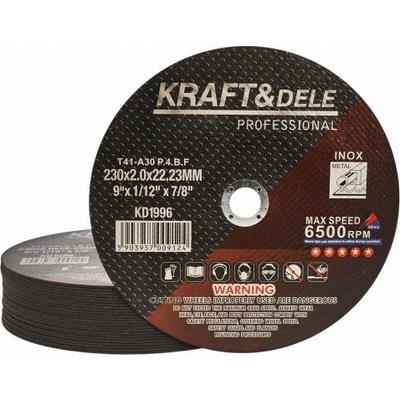Kraft & Dele Brusný kotouč 230 x 2,0 x 22,23 mm KD1996