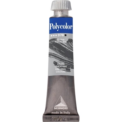 Maimeri Vynil Polycolor АКРИЛНА боя Phthalo Blue 378 20 ml 1 бр (M1202378)