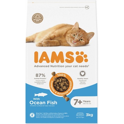 Eukanuba Cat Senior Ocean Fish 3 kg