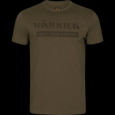 HÄrkila pánske tričko Logo S/S Willow Green