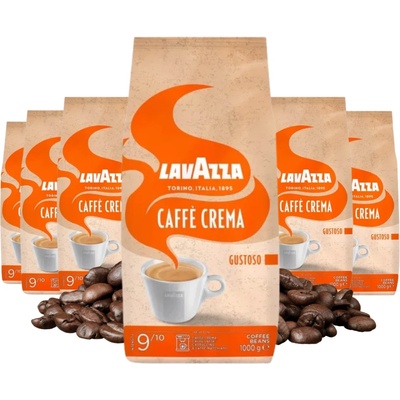 LAVAZZA Caffé Crema GUSTOSO кафе на зърна 6 кг