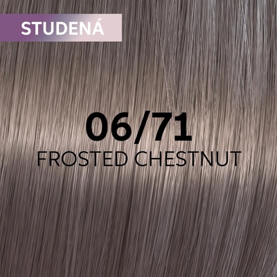 Wella Professionals Shinefinity Zero Lift Glaze 06/71 Frosted Chestnut 60 ml