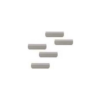 Magnetický klip "DURAFIX CLIP", samolepiaci, strieborný, 60 mm, 5 ks/bal., DURABLE