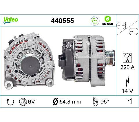 Alternátor VALEO 440555