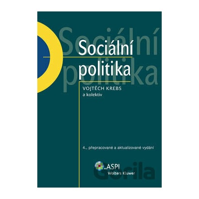 Sociální politika - Vojtěch Krebs a kol.