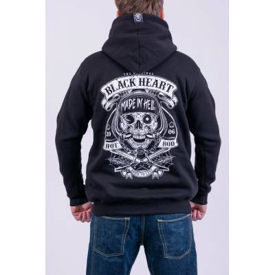 BLACK HEART MOTOR DEAD Černá