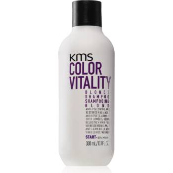KMS Color Vitality Blonde Shampoo подхранващ шампоан за блонд коса и коса с кичури 300ml