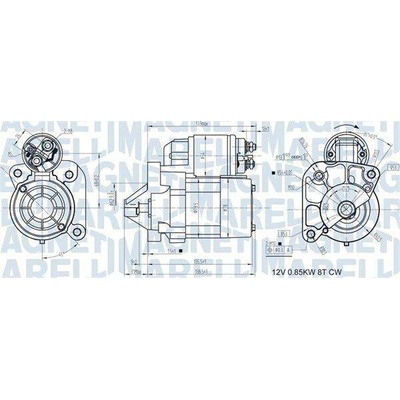 Startér MAGNETI MARELLI 063721186010