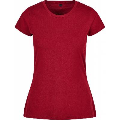 Build Your Brand Dámske tričko BB012 Burgundy