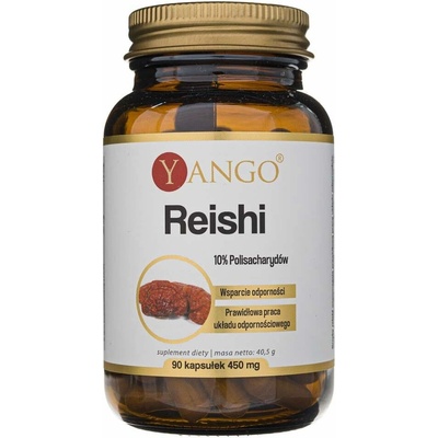 Yango Reishi 10% polysacharidový extrakt 90 kapsúl