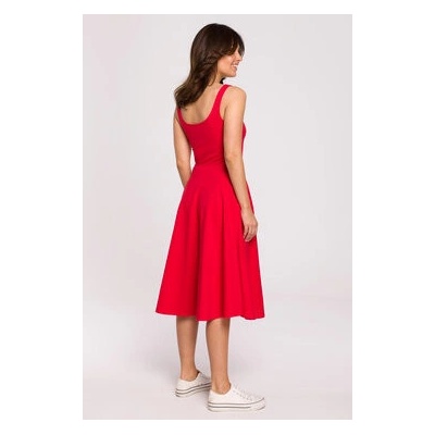 BeWear šaty B218 červená