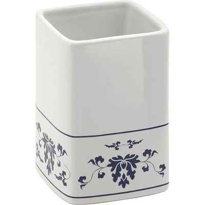 Gedy CIXI pohár na postavenie porcelán modrá/biela CX9889
