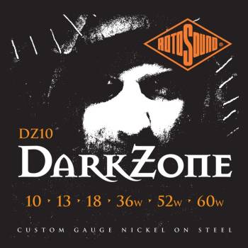 Image 1 of ROTOSOUND Струни за електрическа китара Dark Zone DZ10
