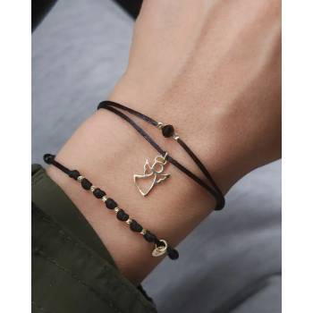 Гривна със златен ангел: Символ на любов, защита и елегантност (ДГЗВ)