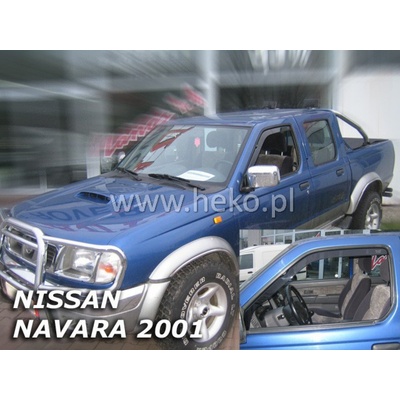 Deflektory Nissan Navara Pick up 2001-2005