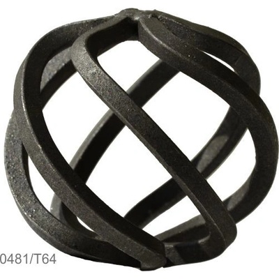 Guľa točená 70x70 mm, štvorhran 6x6mm