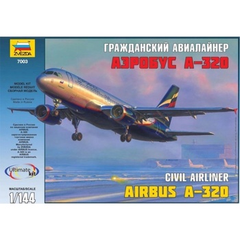 Zvezda Model Kit Airbus A 7003 3201:144