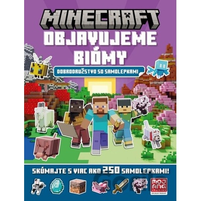 Minecraft Objavujeme biómy so samolepkami