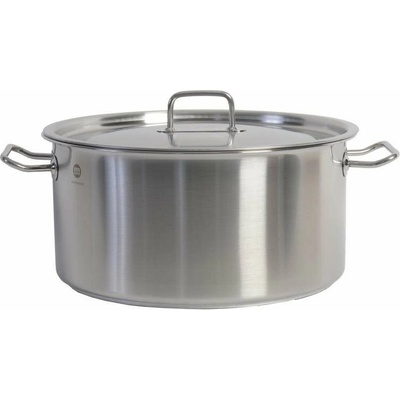 Metalac Kastrol Kastrol s poklicí 38 cm 30 l INOX PROFESSIONAL