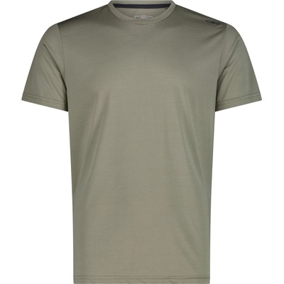 CMP Мъжка спортна тениска CMP Jacquard T-Shirt Sport shirt - Sage - размер 54 (EU) (216-5629-0515)