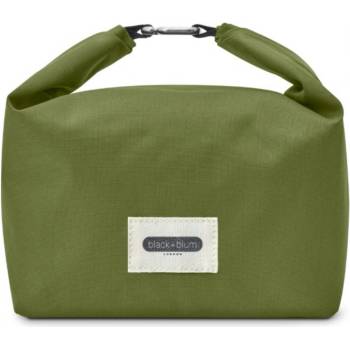 black+blum Изолирана чанта за обяд Black+Blum LBB019, 6.7 л, 33.5х15.5х31 см, Водоотблъскваща, Навиваща се, Каишка за носене, Без BPA, Зелен (LBB019)