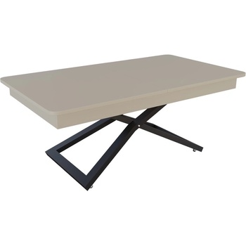 IVM BG Разтегателна маса Верона с повдигащ механизъм - аметист