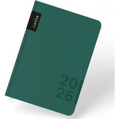 Verde A5 denný 2026 zelená